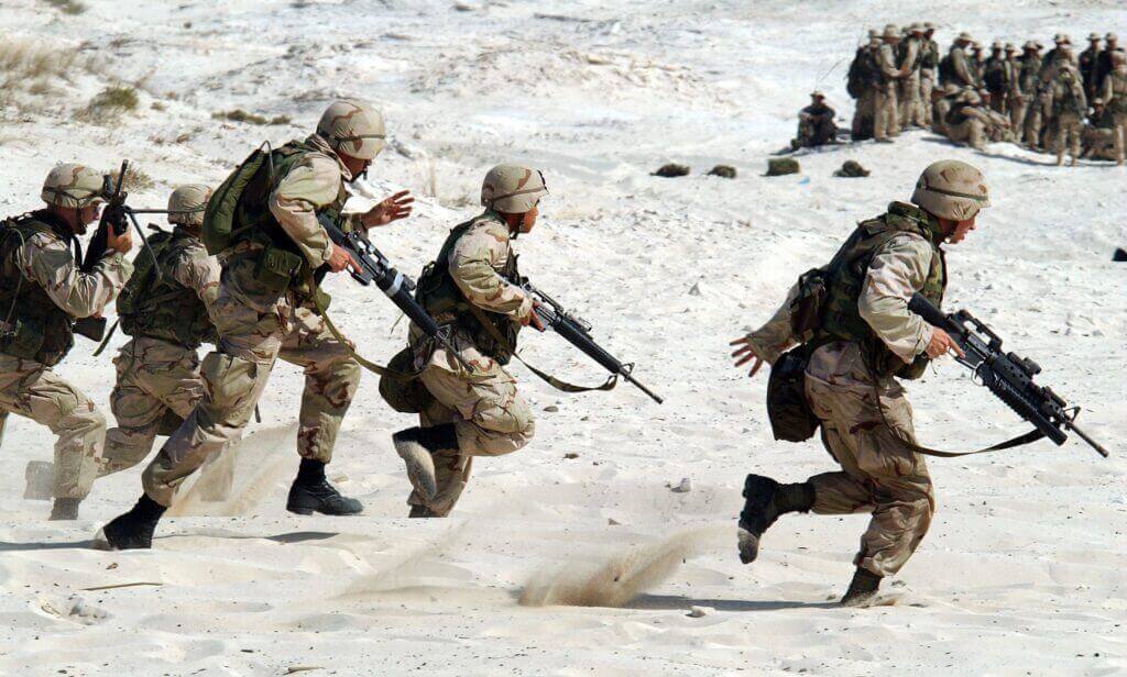 Soldati cu arma in mana pe campul de lupta, Efectele războiului